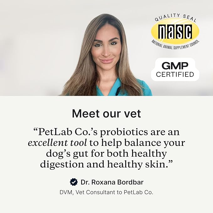 Dog Probiotic Soft Chews – Digestive, Gut & Allergy Support | Salmon Flavor (30 Count)