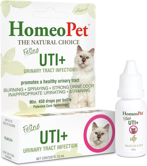 Feline UTI Support Drops – Natural Urinary Tract Formula for Cats (15ml)