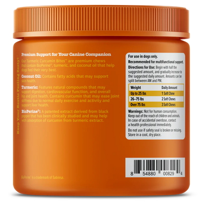 All-In-One Dog Wellness Chews Hip & Joint, Digestive & Skin Support Peanut Butter Flavor – 90 Chews